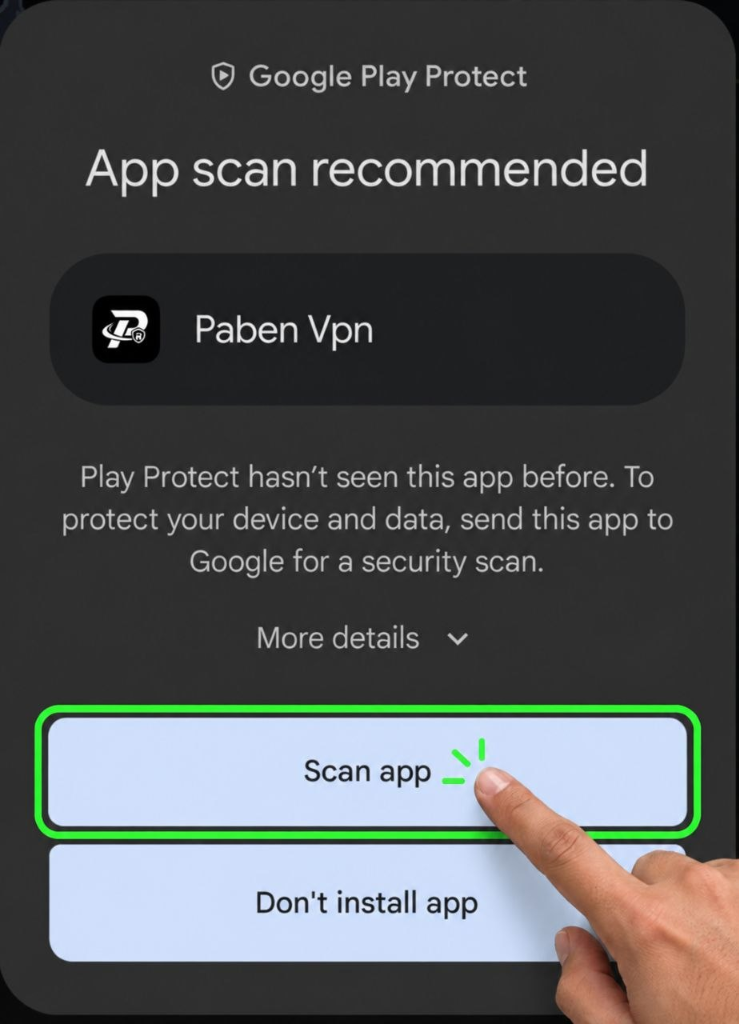 Google Play Protect Scan Guide